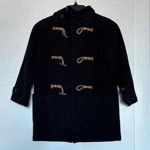 Polo by Ralph Lauren wool coat twill hooded coat - boys - size 6